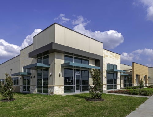 Retail Building Complete: U.S. 290 at Wortham Center Drive