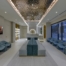 Upscale med spa and plastic surgery waiting room interior design